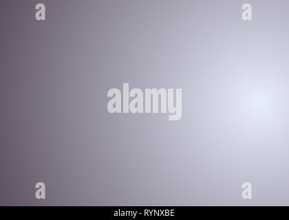 Soft violett unterlegt. Leicht violette Farbverlauf hintergrund abbildung mit hellen Raum im Zentrum. Stockfoto