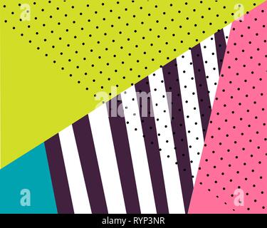 Die Kunst der Mode. Textile Design. Grafik modernen Muster. Stock Vektor