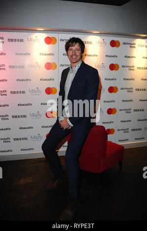 London, Großbritannien. 14 Mär, 2019. Marcus Stephenson auf dem roten Teppich während die Kinder der Schneeland, UK premiere Siebung an Curzon Kino Soho in London gesehen. Credit: Terry Scott/SOPA Images/ZUMA Draht/Alamy leben Nachrichten Stockfoto