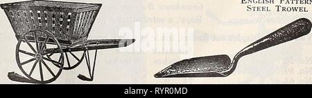 Dreer Hochsommer Liste 1929 (1929) Dreer Hochsommer Liste 1929. dreersmidsummerl 1929 henr Jahr: 1929 Englisch Muster Stahl Kelle Truck und Blatt Rack Stahl Schaft Kelle eine Kopie unserer kompletten Werkzeug und Zubehör Katalog auf Anfrage gesendet werden. Stockfoto