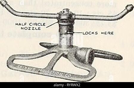 Dreer Hochsommer Liste 1929 (1929) Dreer Hochsommer Liste 1929. dreersmidsummerl 1929 henr Jahr: 1929 "Rain Drop Sprinkler bin oder - Regen" Sprinkler Stockfoto