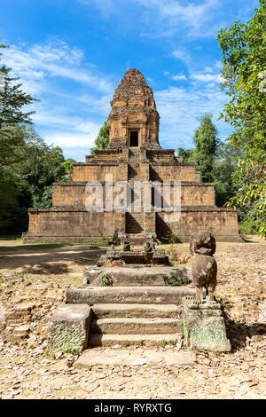 Baksei Chamkrong Tempel, Angkor, Siem Reap, Kambodscha Stockfoto