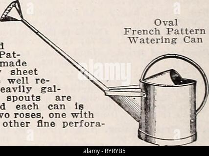 Dreer der Großhandel Katalog für Floristen Dreer der Großhandel Katalog für Floristen: Winter - Frühling - Sommer 1938. dreerswholesalec 1938 henr 0 Jahr: 1938 Vasen, Floristen Metall. Deutlich gemacht Vasen, entweder in Gal versorgt werden können - vanized oder grün lackiert. Tiefe 6 in 7 8 10 11 12 18 9 % % % % % % % % 11 12 13 V - 14 % % % % % % % % 0 40 45 50 55 65 75 $ 1 00 45 50 55 60 65, Doz. $ 4 40 5 00 5 50 6 00 6 50 8 25 10 50 5 00 5 50 6 00 6 50 7 50 Oval französische Muster giesskanne Gießkannen. Oval, französische Muster und Rund. Englisch Pat-tern Dosen sind aus extra starkem Eisenblech gefertigt. Sie sind gut re Stockfoto