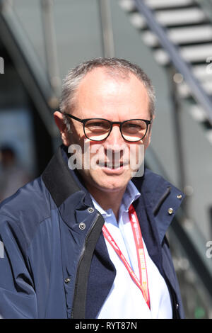 Melbourne, Australien. 15 Mär, 2019. Melbourne, Australien Sport Formel 1 Grand Prix von Australien 2019 In der Pic: Freies Training 1, Stefano Domenicali (ITA) Lamborghini CEO Credit: LaPresse/Alamy leben Nachrichten Stockfoto