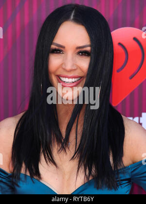 LOS ANGELES, Ca, USA - 14. März: scheana Marie Shay kommt an der 2019 iHeartRadio Music Awards bei Microsoft Theater in L.A. statt Live am 14. März 2019 in Los Angeles, Kalifornien, USA. (Foto von Xavier Collin/Image Press Agency) Stockfoto