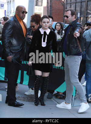 New York, NY, USA. 14 Mär, 2019. Joey King bei Bauen-Serie die neue Serie die Akte am 14. März 2019 in New York City. Credit: Rw/Medien Punch/Alamy leben Nachrichten Stockfoto