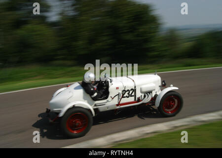 1926/30 Alvis Geschwindigkeit am Prescott Hill klettern. Stockfoto