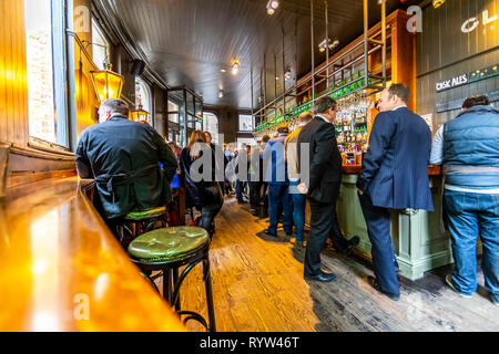 Die Globus Taverne. Die pubs der Borough Market, London. Stockfoto