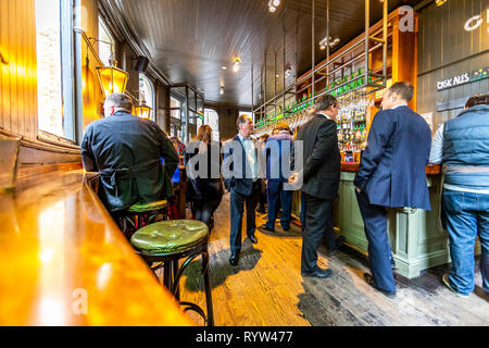 Die Globus Taverne. Die pubs der Borough Market, London. Stockfoto