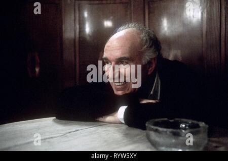 Michel Piccoli auf dem Satz der Film 'Martha et moi" unter der Regie von Jiri Weiss. Prag, 1989 Stockfoto