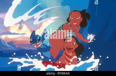 Lilo und Stitch Jahr: 2002 USA Regie: Dean DeBlois, Chris Sanders Animation Stockfoto