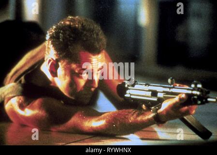 BRUCE WILLIS, DIE HARD, 1988 Stockfoto