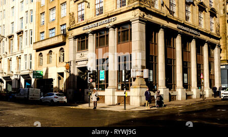 Traditionelle Architektur in West Nile Street, Glasgow, Schottland Stockfoto