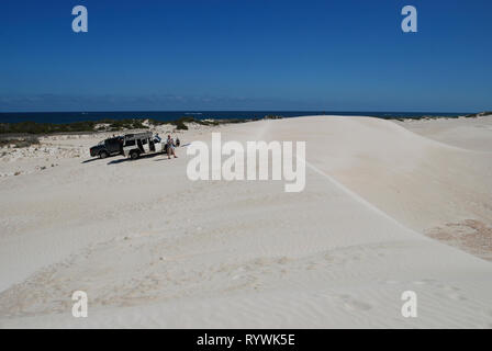 Lancelin, Western Australia, Australien. 21 Mär, 2013. Sanddünen von Lancelin Stockfoto