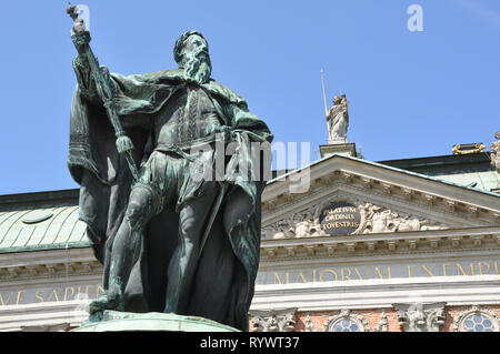 Gustav Statue Stockfoto