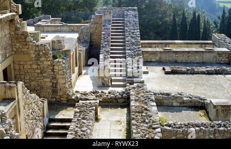 Knossos, Kreta 1998 Stockfoto