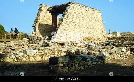 Knossos, Kreta 1998 Stockfoto