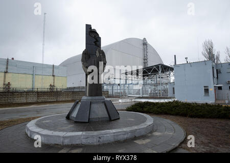 Kernkraftwerk Tschernobyl Sperrzone Stockfoto