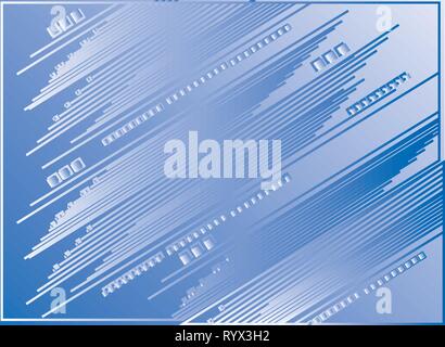 Abstract vector Hintergrund Hand gezeichnet Stock Vektor