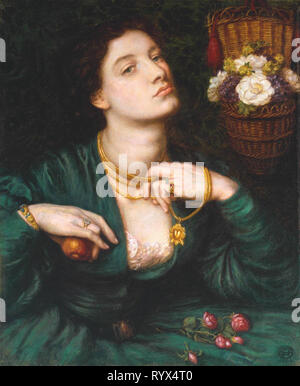 Monna Pomona 1864 Dante Gabriel Rossetti 1828-1882 präsentiert von Alfred A. de Pass 1910 http://www.tate.org.uk/art/work/N02685 Stockfoto