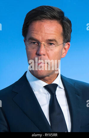 Mark Rutte - * 24.02.1967: Niederländische Politiker und seit 2010 Premierminister der Niederlande. Stockfoto