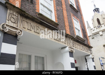 Sir Reginald Blomfield ist Zeit und Talente Siedlung, Bermondsey, London, UK Stockfoto