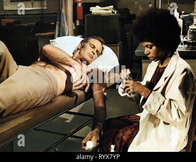 HESTON, CASH, der OMEGA MANN, 1971 Stockfoto