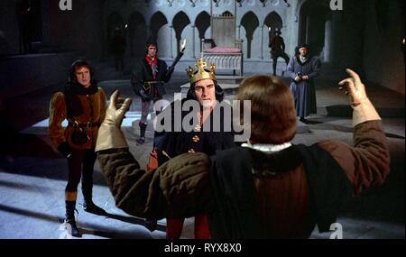 LAURENCE OLIVIER, Richard III., 1955 Stockfoto