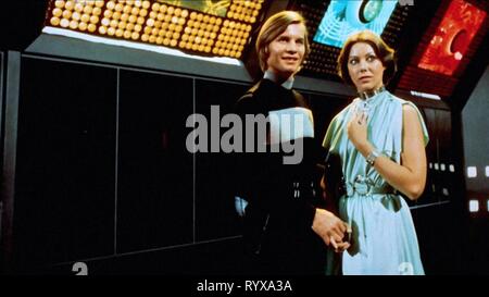 MICHAEL YORK, Jenny Agutter, LOGAN'S RUN, 1976 Stockfoto