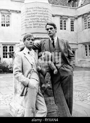 ANTHONY ANDREWS, JEREMY IRONS, Brideshead revisited, 1981 Stockfoto