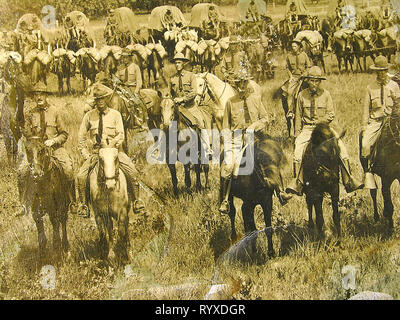 Weite Landschaft gerahmtes Foto des Ersten Weltkrieges Camp Pike 87th Division (Nationale Volksarmee) Cantonment, Little Rock Arkansas 1918. Stockfoto