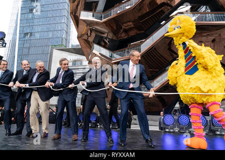 New York, NY - 15. März 2019: Hudson Yards ist lagest private Entwicklung in New York. Eröffnungsfeier am Hudson Yards von Manhattan Credit: Lev radin/Alamy leben Nachrichten Stockfoto