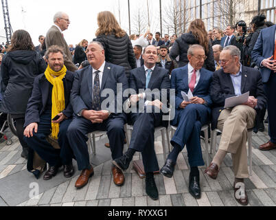 New York, NY - 15. März 2019: Hudson Yards ist lagest private Entwicklung in New York. Vordere Zeile am Tag Eröffnung am Hudson Yards von Manhattan Credit: Lev radin/Alamy leben Nachrichten Stockfoto