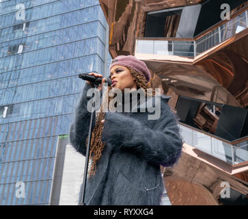 New York, NY - 15. März 2019: Hudson Yards ist lagest private Entwicklung in New York. Andra Tag führt bei Eröffnung am Hudson Yards von Manhattan Credit: Lev radin/Alamy leben Nachrichten Stockfoto