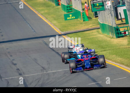 Melbourne, Australien. 16 Mär, 2019. MELBOURNE, Australien - März 16: Während des Formel 1 Grand Prix von Australien 2019 Rolex am Albert Park Lake, Australien am 16. März 2019. Credit: Dave Hewison Sport/Alamy leben Nachrichten Stockfoto