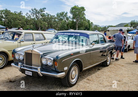 1969 Rolls Royce 2 Türer Stockfoto