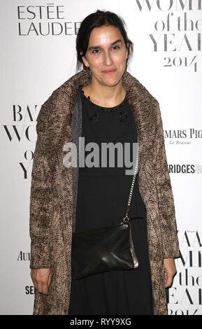 Nov 04, 2014 - London, England, UK-Harper's Bazaar Frauen des Jahres 2014, das Claridge's Hotel Foto zeigt: Gast Stockfoto