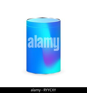 Pappe Kisten Mockup für ein neues Design. Produkt Verpackung 3d realistische isolierte Box Verpackung Vorlage mit abstrakten fließenden Formen Vektor trendy Stock Vektor