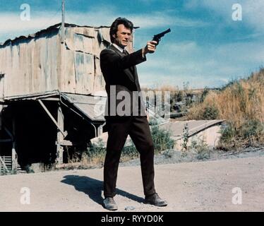 CLINT EASTWOOD, Dirty Harry, 1971 Stockfoto