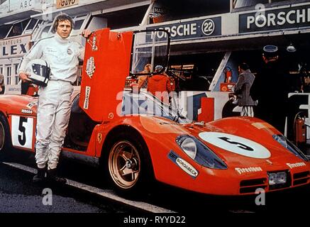 STEVE MCQUEEN, LE MANS, 1971 Stockfoto