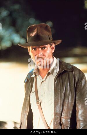 HARRISON Ford, INDIANA JONES UND DIE Jäger des verlorenen Schatzes, 1981 Stockfoto