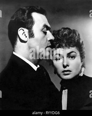 BOYER, Bergman, GASLIGHT, 1944 Stockfoto