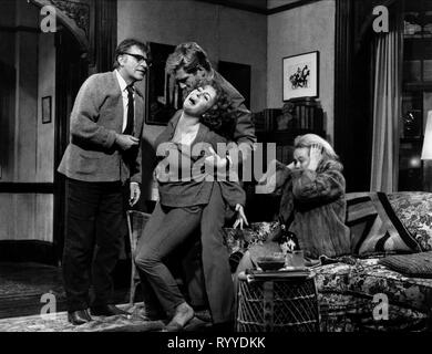 BURTON, Segal, Taylor, Dennis, Wer hat Angst vor Virginia Woolf?, 1966 Stockfoto