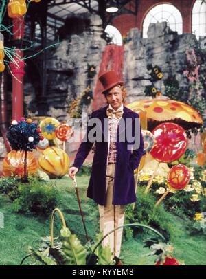 GENE WILDER, Willy Wonka und die Schokoladenfabrik, 1971 Stockfoto