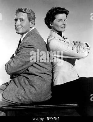 TRACY, HEPBURN, ADAM'S RIB, 1949 Stockfoto