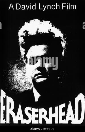 JACK NANCE POSTER, ERASERHEAD, 1977 Stockfoto