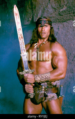 ARNOLD SCHWARZENEGGER, Conan der Zerstörer, 1984 Stockfoto