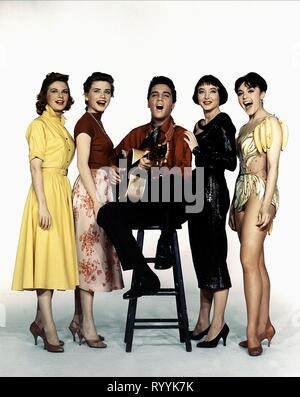 DOLORES HART, Elvis Presley, CAROLYN JONES, King Creole, 1958 Stockfoto