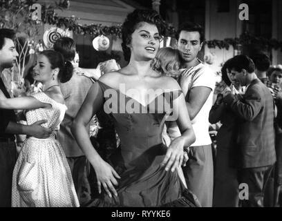 SOPHIA LOREN, Skandal in Sorrent, 1955 Stockfoto