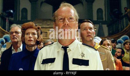 Bill Murray Tilda Swinton Bruce Willis Edward Norton Mondaufgang Deutschland 2012 Stockfotografie Alamy